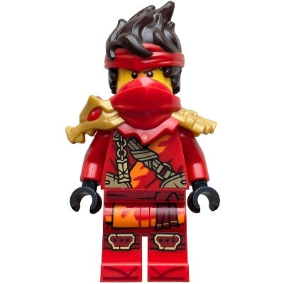 njo0967 Kai - Dragons Rising, Tunic with Strap and Charm, Dragon Shoulder Armor