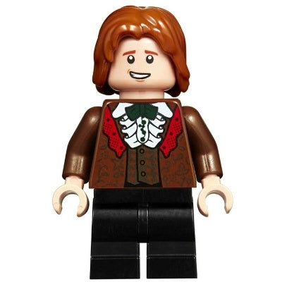 hp185 Ron Weasley - Reddish Brown Suit, Shirt with Ruffle