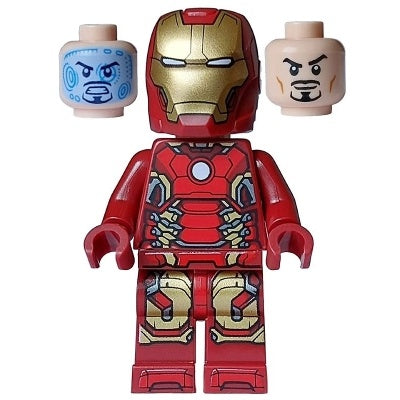 sh0974 Iron Man - Mark 43 Armor, Light Nougat Head