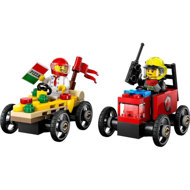 60458 Pizza Vs. Fire Truck (Retired New-In-Box)
