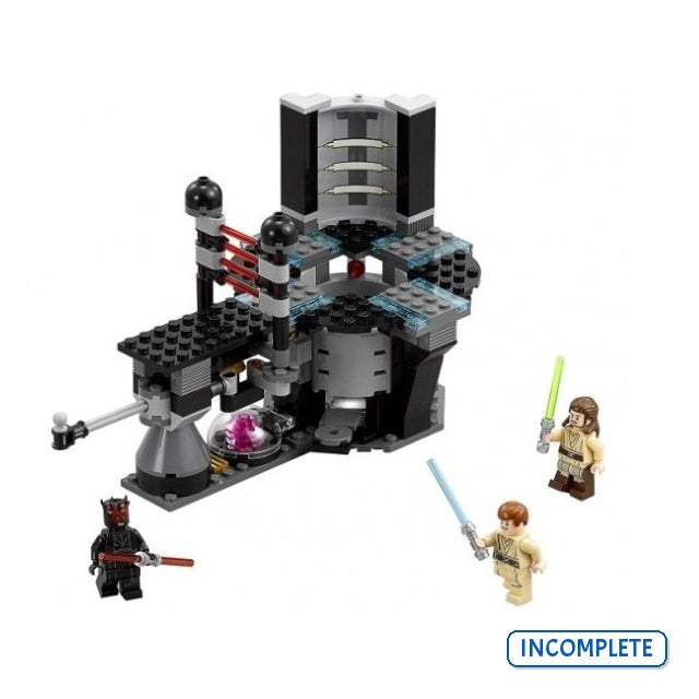 75169 Duel on Naboo (Cracked Obi + Qui Gon) (Incomplete Pre-Owned, Read Details)