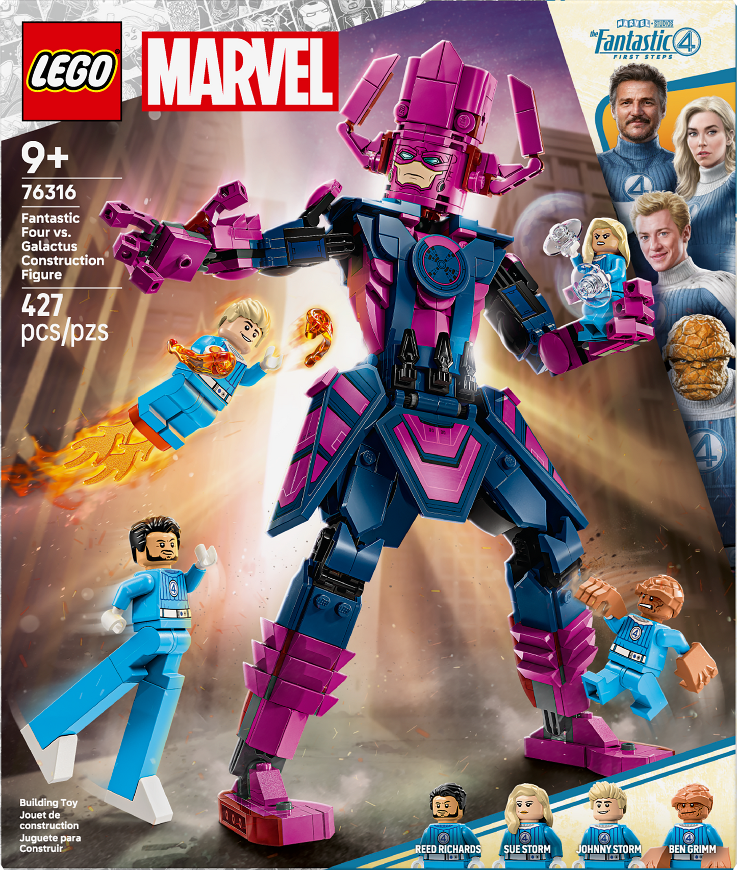 76316 Fantastic Four vs. Galactus Construction