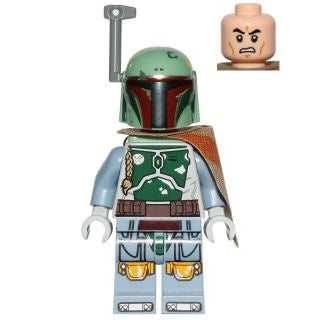 sw0711 Boba Fett - Pauldron Cloth with Dark Orange Stripe Pattern