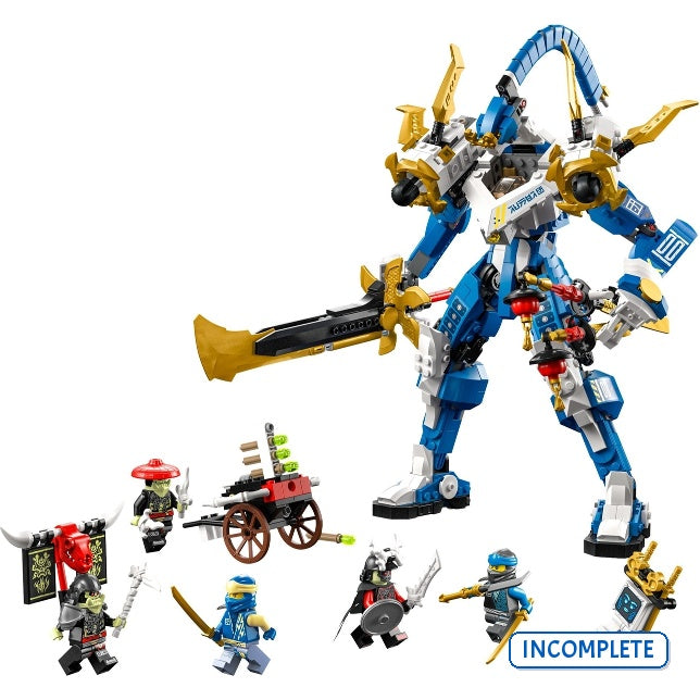 71785 Jay's Titan Mech (Incomplete Pre-Owned, Read Details)