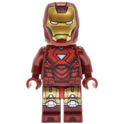 sh1015 Iron Man - Mark 6 Armor, Large Helmet Visor, Light Nougat Head