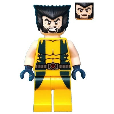 sh0017 Wolverine - Hair, Dark Blue Hands