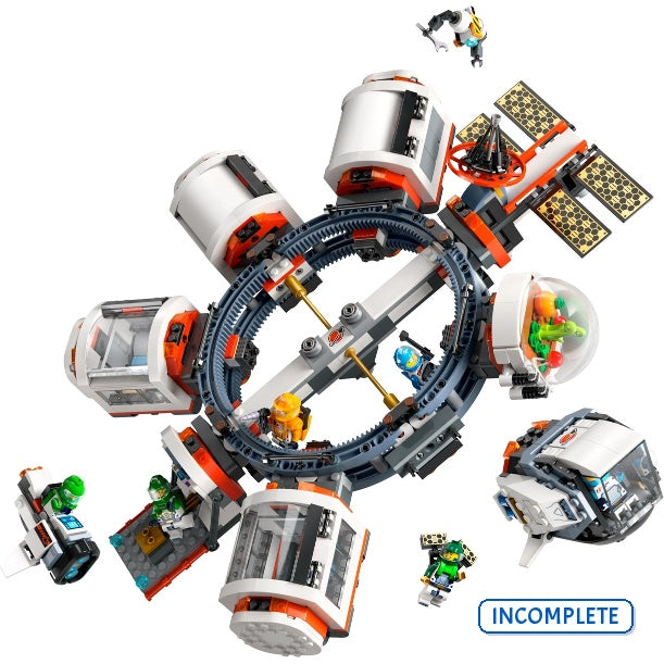 60433 Modular Space Station (Incomplete Pre-Owned, Read Details)