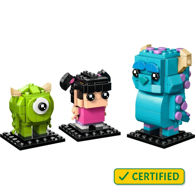 40861 Sulley, Mike and Boo Figures (Certified Pre-Owned)