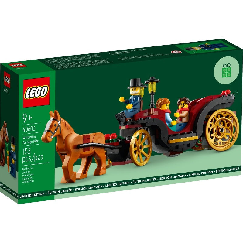 40603 Wintertime Carriage Ride (Retired New-In-Box)