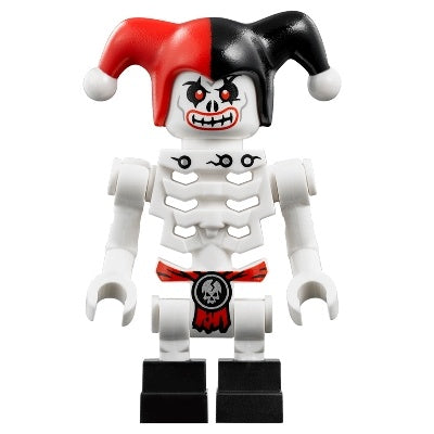 njo0247 Krazi (Skulkin) - Vertical Grip Hands, Red and Black Jester Hat