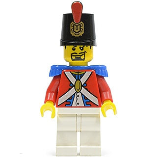 pi092 Imperial Soldier II - Shako Hat Printed, Black Goatee