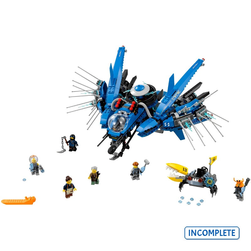 70614 Lightning Jet (Incomplete Pre-Owned, Read Details)