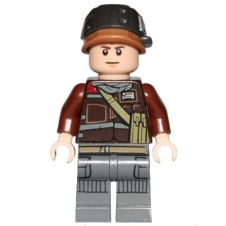 sw0805 Rebel Trooper - Light Nougat Head, Helmet with Pearl Dark Gray Band (Private Calfor)