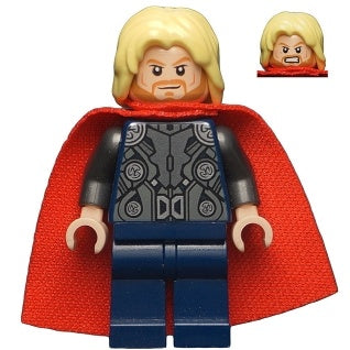 sh0170 Thor - Spongy Cape, Dark Blue Legs