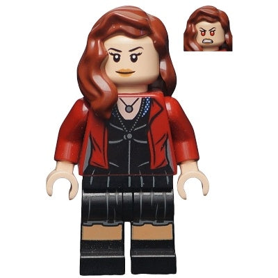 sh0174 The Scarlet Witch (Wanda Maximoff) - Printed Legs, Reddish Brown Hair