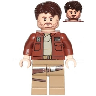 sw0813 Cassian Andor - Reddish Brown Jacket