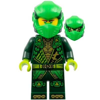 njo0928 Lloyd - Dragons Rising, Tunic with Shoulder Armor, Head Wrap