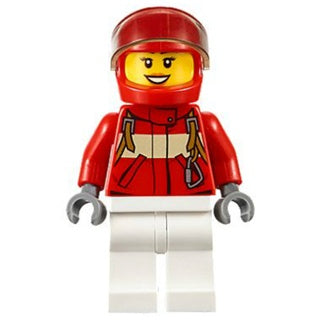 cty0607 Paramedic - Pilot Female, Red Helmet