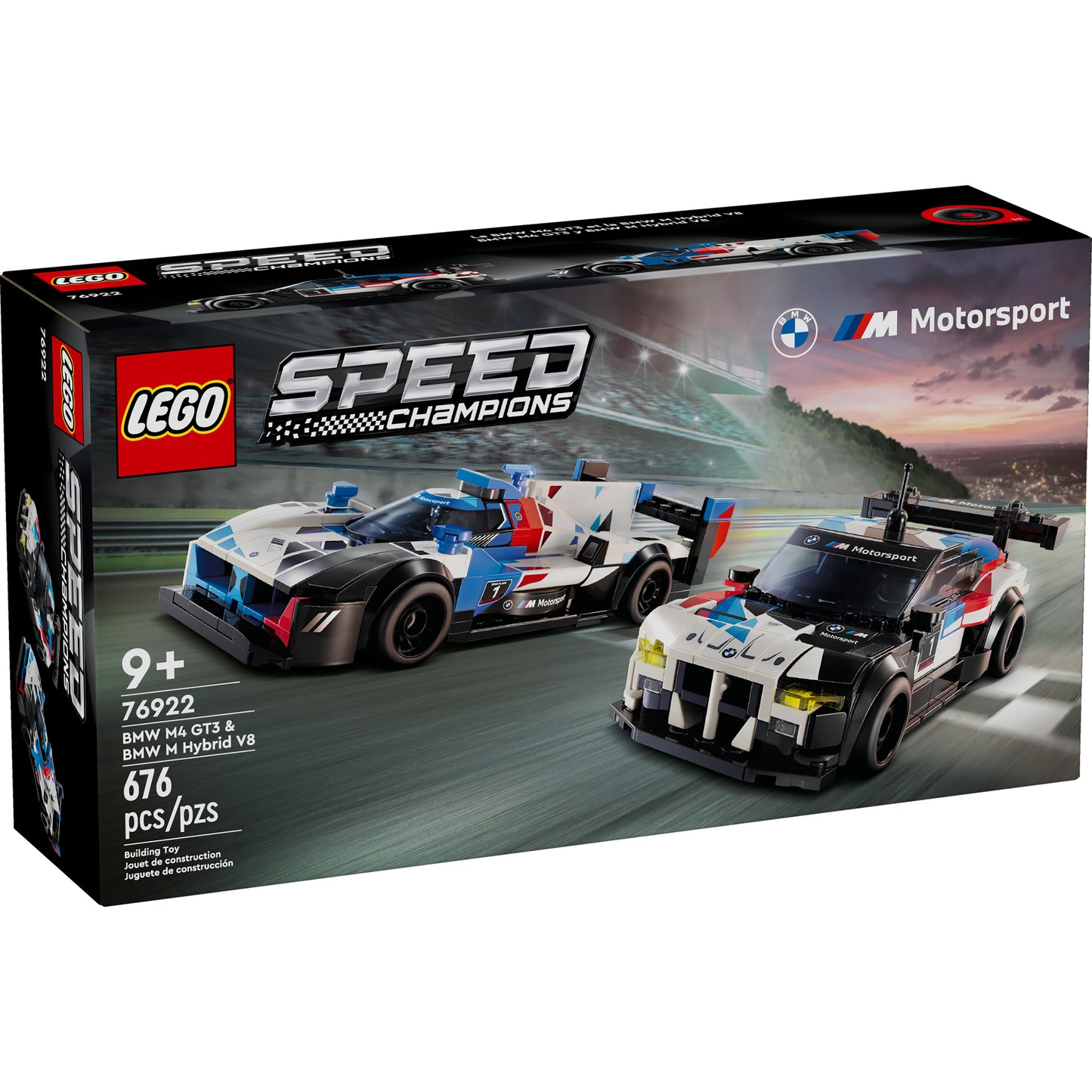 76922 BMW M4 GT3 & BMW M Hybrid V8 Race Cars