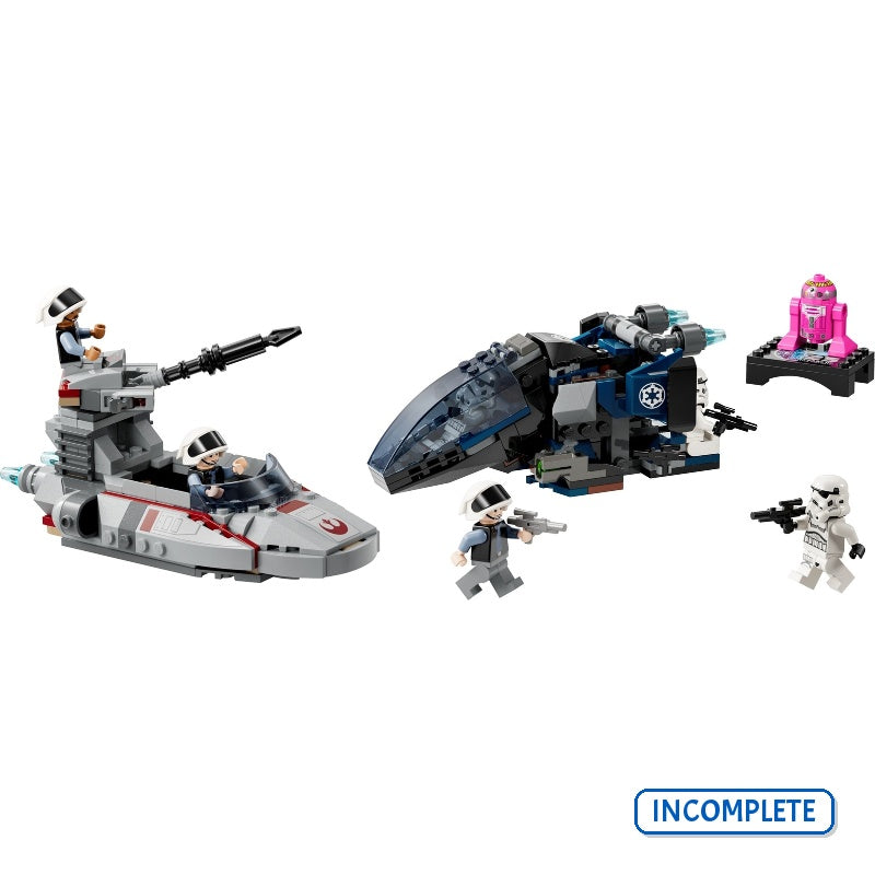 40755 Imperial Dropship Vs. Rebel Scout Speeder (Incomplete Pre-Owned, Read Details)