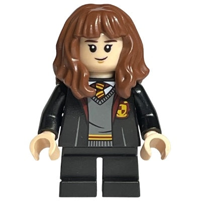 hp315 Hermione Granger - Gryffindor Robe Open, Sweater, Shirt and TIE, Black Short Legs
