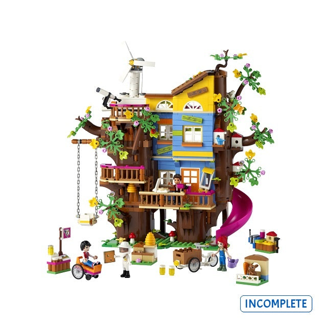 41703 Friendship Tree House (Incomplete Pre-Owned, Read Details)