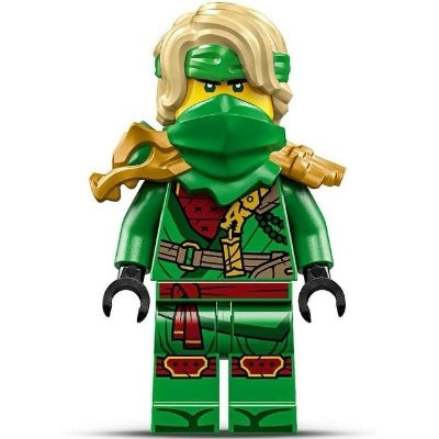 njo0974 Lloyd - Dragons Rising, Tunic with Strap and Charm, Dragon Shoulder Armor