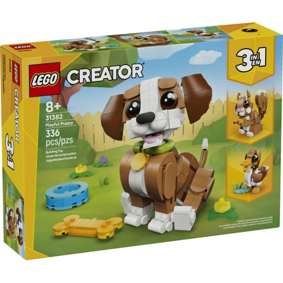 31382 Cute Animals: Playful Puppy Dog