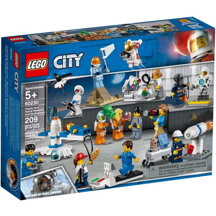 60230 People Pack - Space Research and Development (Retired New-In-Box)