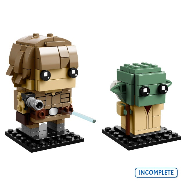 41627 Luke Skywalker & Yoda (Incomplete Pre-Owned, Read Details)
