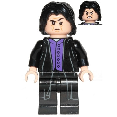 hp134 Professor Severus Snape - Dark Purple Shirt, Black Robes, Printed Legs (Undetermined Legs)