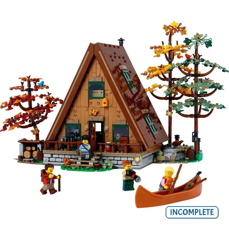 21338 A-Frame Cabin (Incomplete Pre-Owned, Read Details)