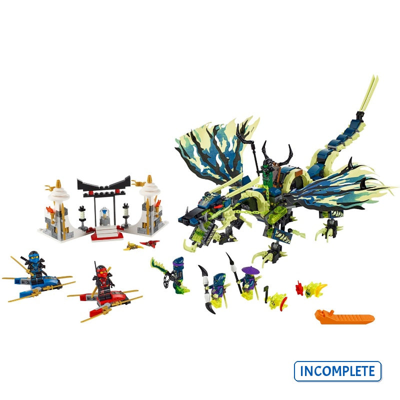 70736 Attack of the Morro Dragon (Incomplete Pre-Owned, Read Details)