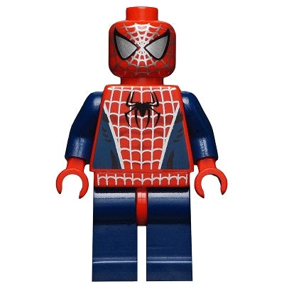spd028 Spider-Man 3 - Dark Blue Arms and Legs, Silver Webbing
