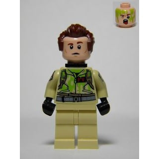 gb005a Dr. Peter Venkman - Printed Arms, Neck Bracket, Slimed