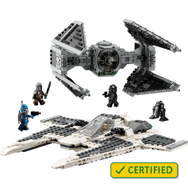 75348 Mandalorian Fang Fighter Vs TIE Interceptor (Certified Pre-Owned)
