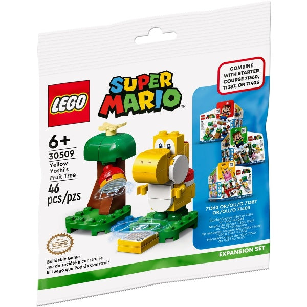 30509 Yellow Yoshi's Fruit Tree - Expansion Set Polybag (Retired New-In-Box)