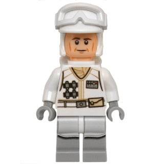 sw0678 Hoth Rebel Trooper White Uniform (Cheek Lines)