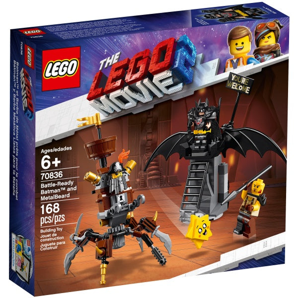 70836 Battle-Ready Batman and Metalbeard (Retired New-In-Box)