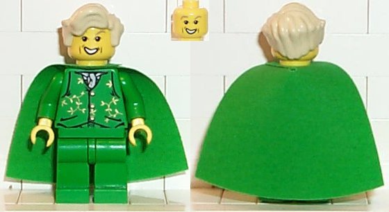 hp028 Professor Gilderoy Lockhart - Green Torso and Legs