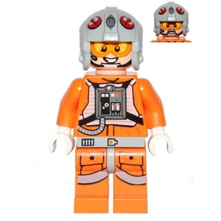 sw0607 Snowspeeder Pilot - Light Bluish Gray Helmet