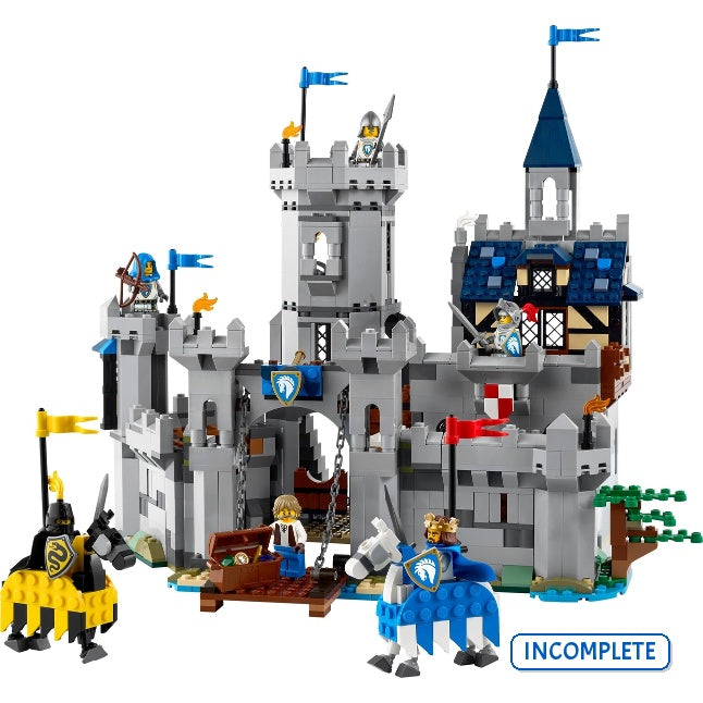 31168 Medieval Horse Knight Castle (Incomplete Pre-Owned, Read Details)
