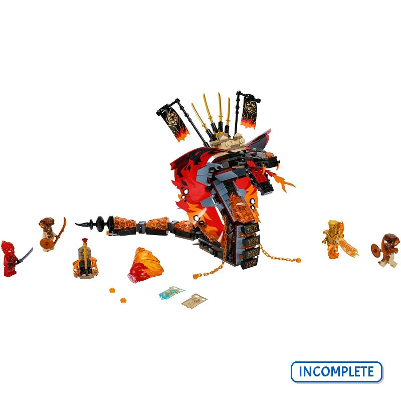 70674 Fire Fang (Incomplete Pre-Owned, Read Details)