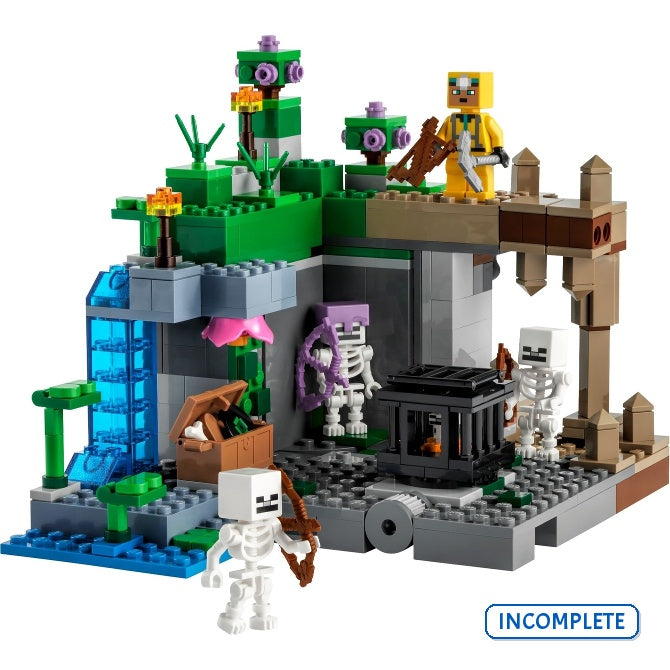 21189 The Skeleton Dungeon (Incomplete Pre-Owned, Read Details)