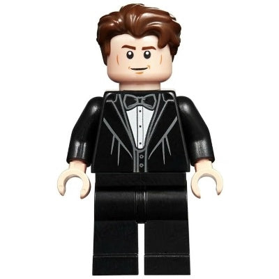 hp188 Cedric Diggory - Black Suit and Bow TIE