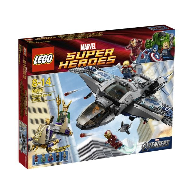 6869 Quinjet Aerial Battle (Retired New-In-Box)