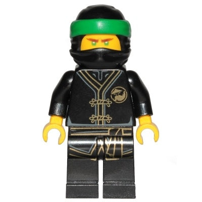 njo0425 Lloyd - Black Wu-Cru Training Gi, Head Wrap
