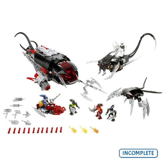8926 Toa Undersea Attack (Incomplete Pre-Owned, Read Details)