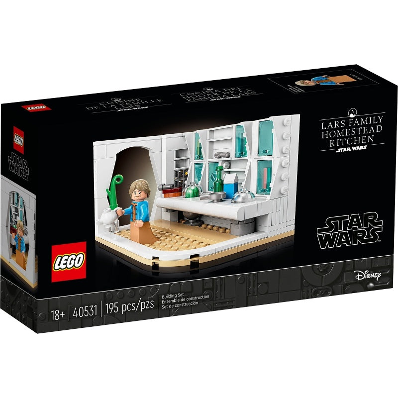 40531 Lars Family Homestead Kitchen (Retired New-In-Box)