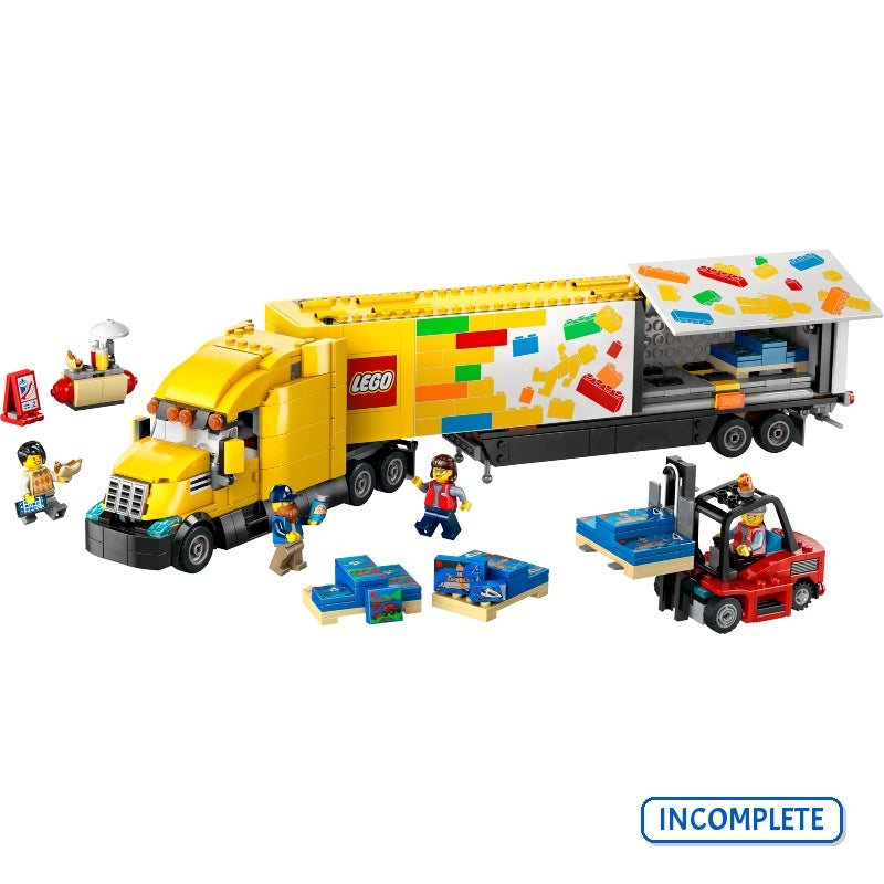 60440 LEGO Delivery Truck (Incomplete Pre-Owned, Read Details)